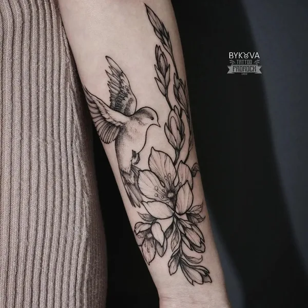 Graphic tattoo by Елена Быкова in Сочи