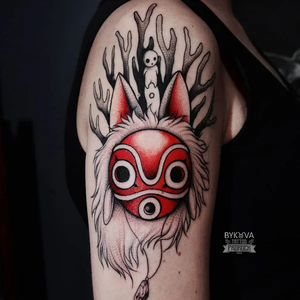Graphic tattoo by Елена Быкова in Сочи