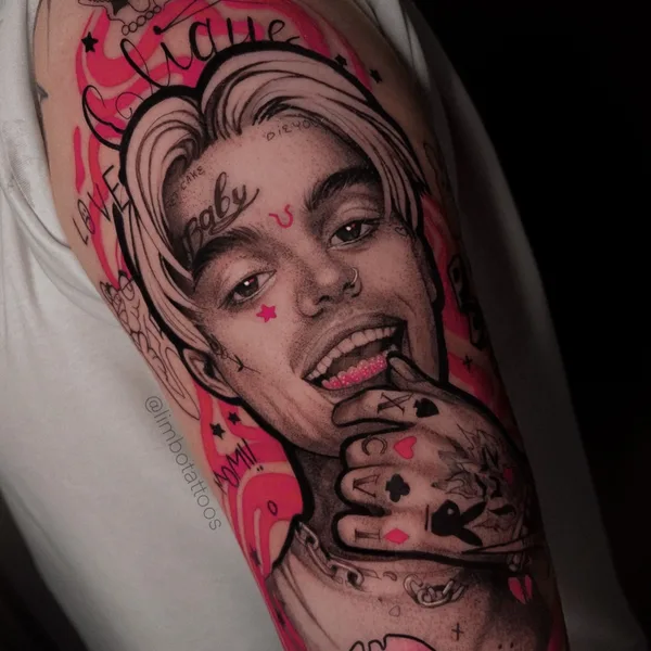 Нео традиционная tattoo by Lina Limbo in Москва