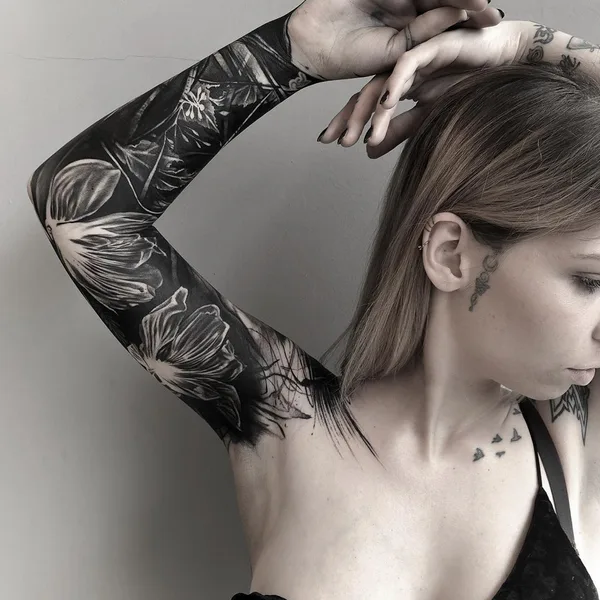 Sketch tattoo by Natalie Mickahlo Nox