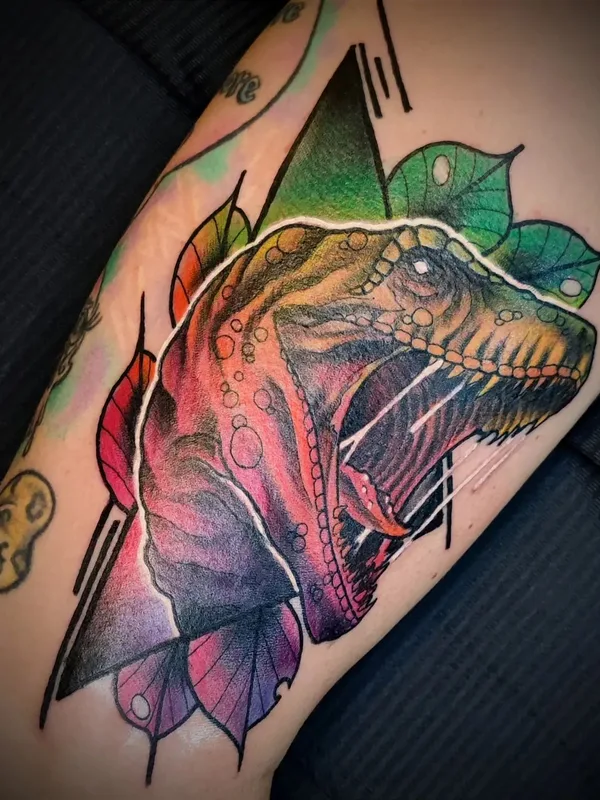 color illustrative tattoo auf forearm #66967 | Tätowierer Niko Parviainen