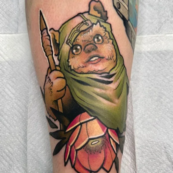 Neo Traditional tattoo by Aari Ylinen in Helsinki