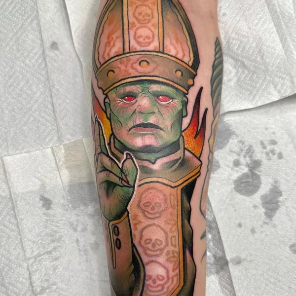 Neo Traditional tattoo by Aari Ylinen in Helsinki