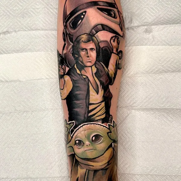 Neo Traditional tattoo by Aari Ylinen in Helsinki