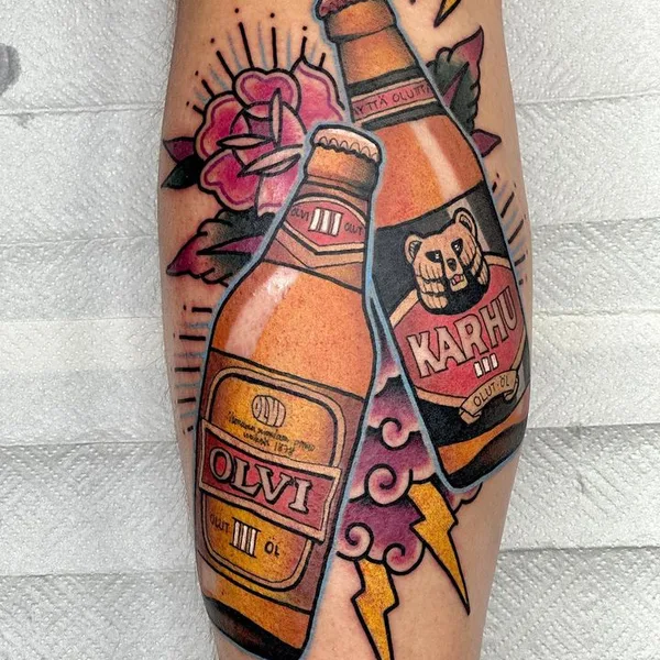 Neo Traditional tattoo by Aari Ylinen in Helsinki
