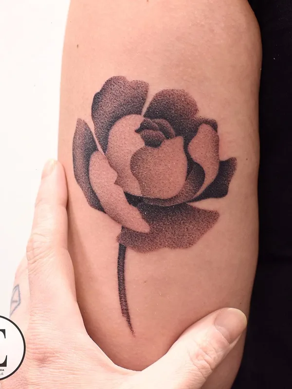 Дотворк tattoo by Dots by Sigma in Helsinki