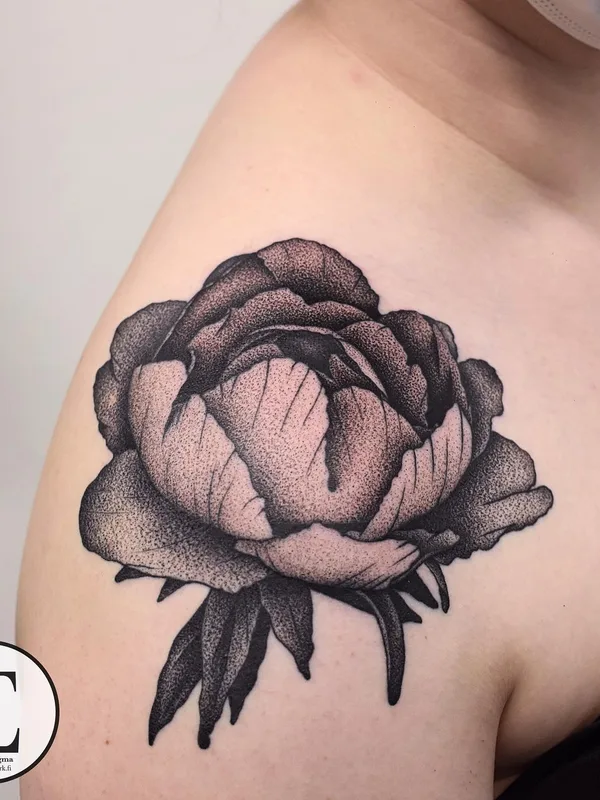 Дотворк tattoo by Dots by Sigma in Helsinki