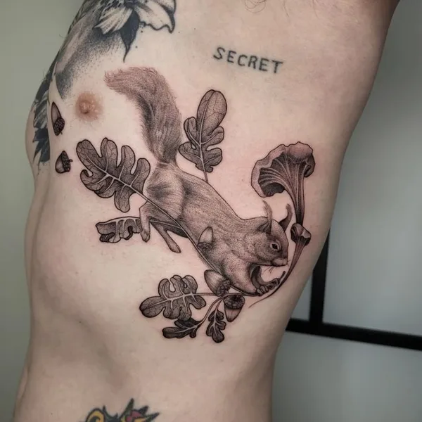 Graphic tattoo by foxxywallacetattoo in Helsinki