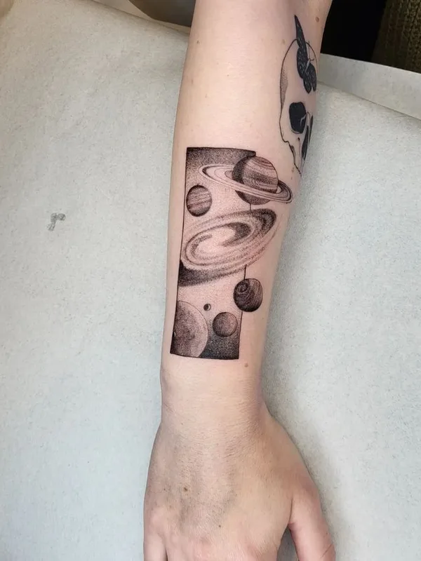 Графика tattoo by foxxywallacetattoo in Helsinki