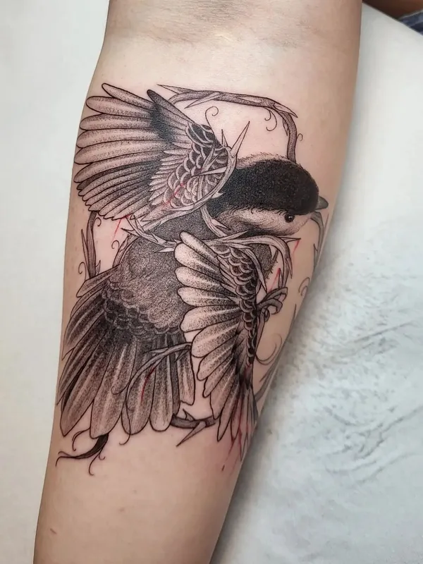 Графика tattoo by foxxywallacetattoo in Helsinki