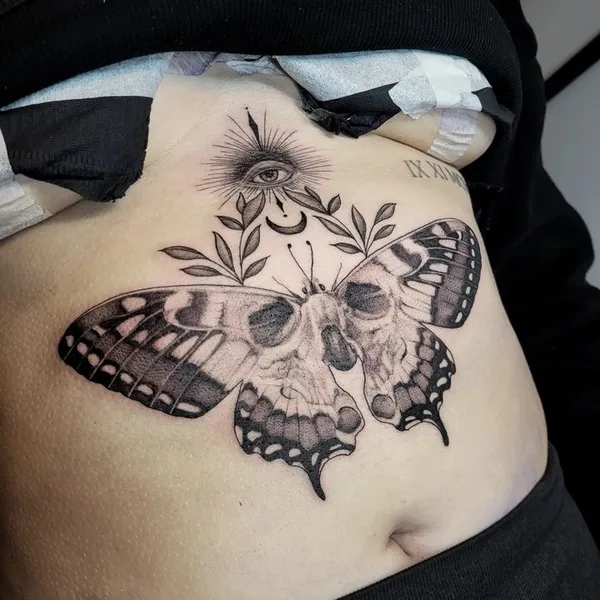 Graphic tattoo by foxxywallacetattoo in Helsinki
