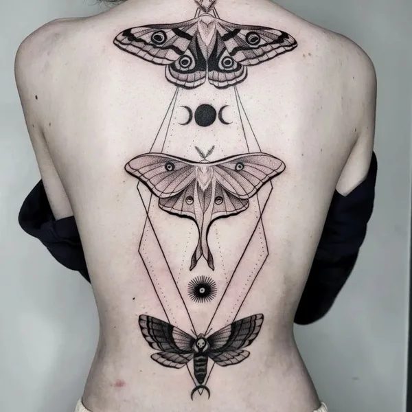 Graphic tattoo by foxxywallacetattoo in Helsinki