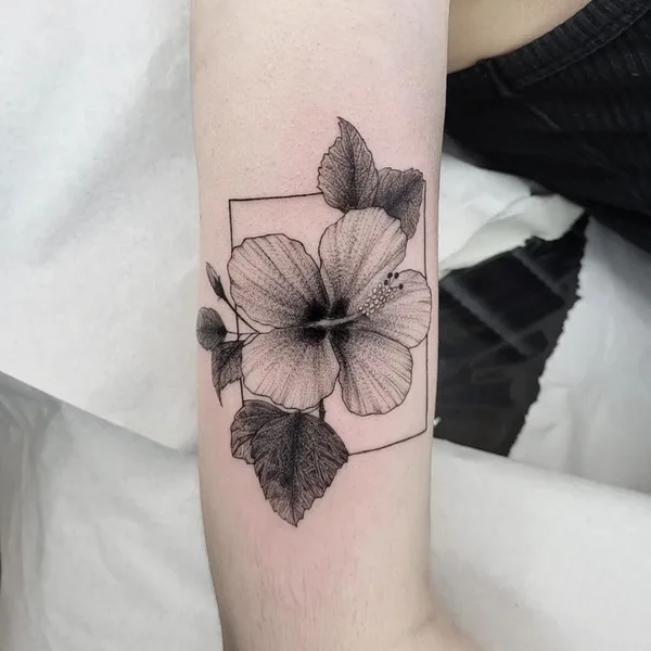 Graphic tattoo by foxxywallacetattoo in Helsinki