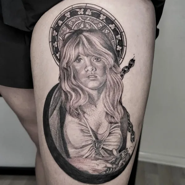 Graphic tattoo by foxxywallacetattoo in Helsinki