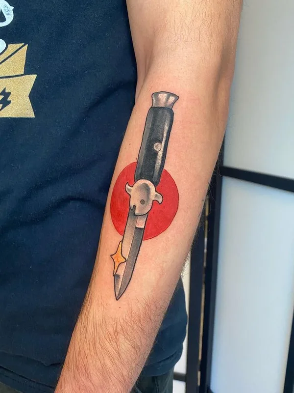 color old school татуировка на forearm #67027 | Тату мастер aliki_raftaki