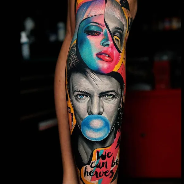 Realism tattoo by Dave Paulo