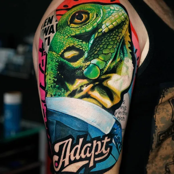 Realism tattoo by Dave Paulo