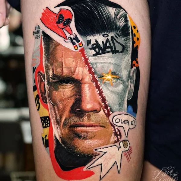 Realism tattoo by Dave Paulo
