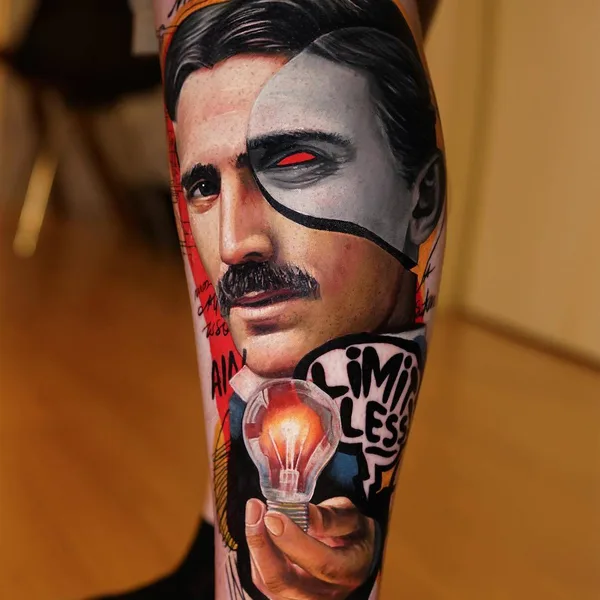 Realism tattoo by Dave Paulo