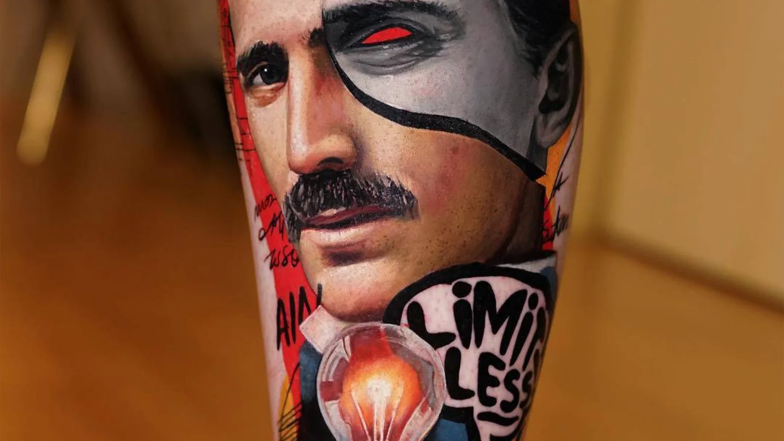 Dave Paulo's incredible transformation of realism tattoo