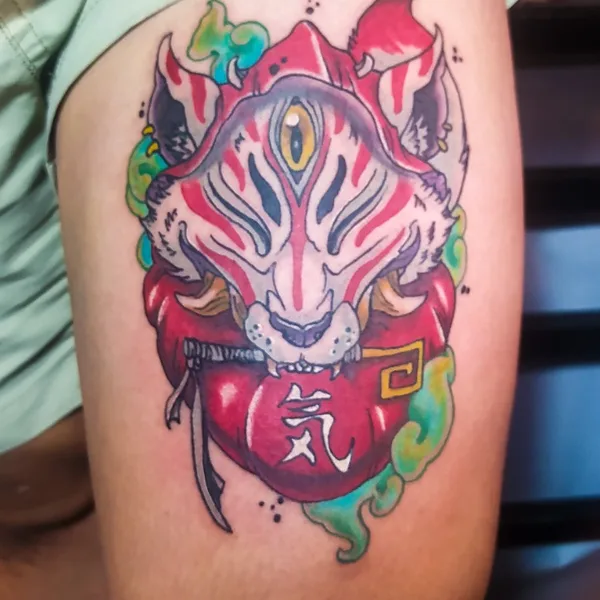 Watercolor tattoo by Tiktattoo