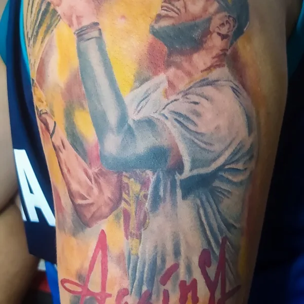 Watercolor tattoo by Tiktattoo