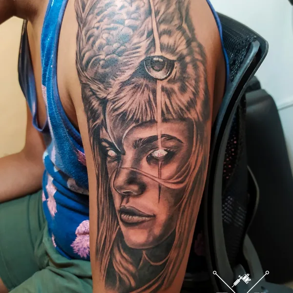 Watercolor tattoo by Tiktattoo