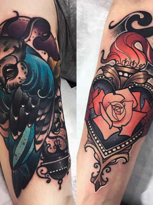 Neo Traditional tattoo by Olie Siiz in Warszawa