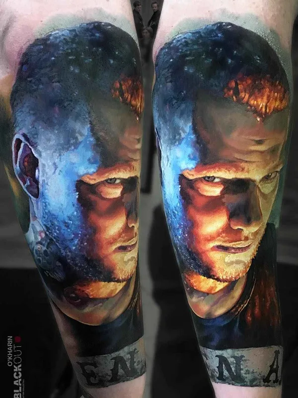 male color realism tattoo on forearm #10577 | Tattoo Artist Александр О'харин