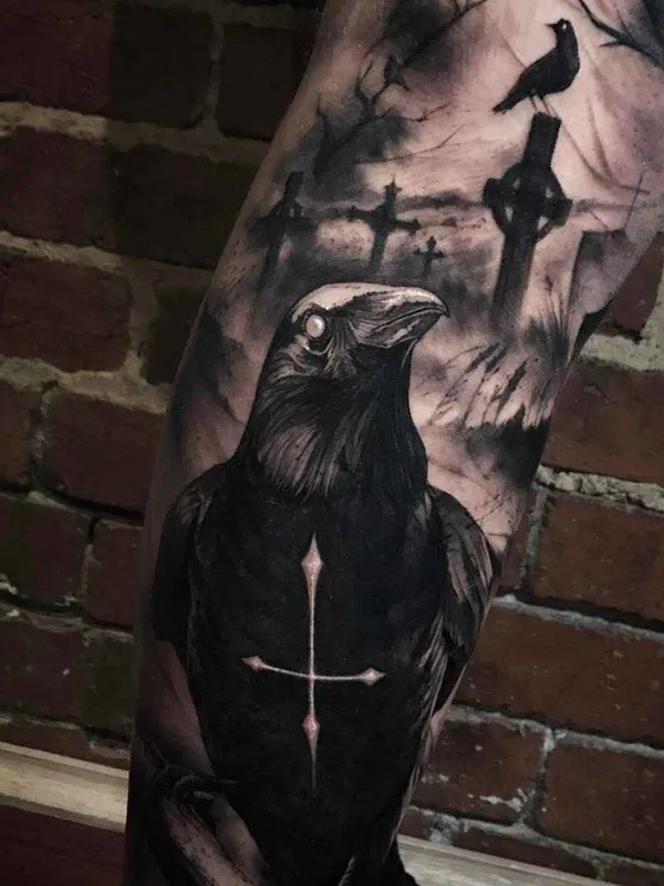 black and grey black and grey tattoo on forearm #9551 | Tattoo Artist Ben Thomas