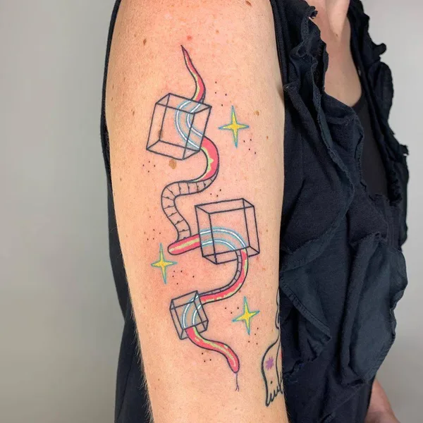 Сюрреализм tattoo by Brit Abad in Portland