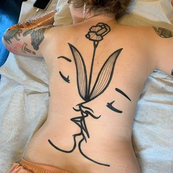 Сюрреализм tattoo by Brit Abad in Portland