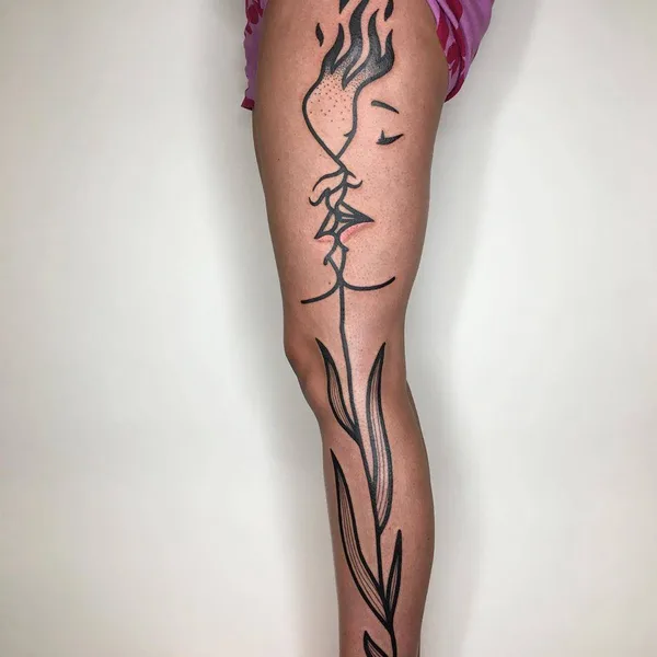Сюрреализм tattoo by Brit Abad in Portland
