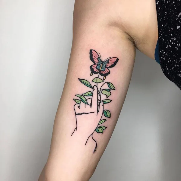 Сюрреализм tattoo by Brit Abad in Portland