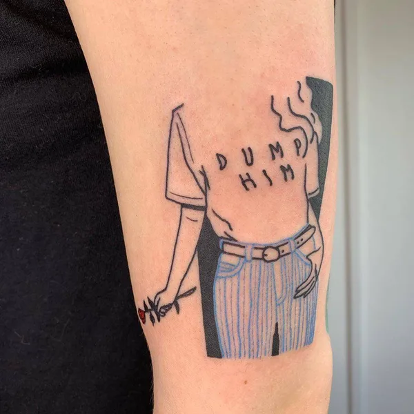 Сюрреализм tattoo by Brit Abad in Portland