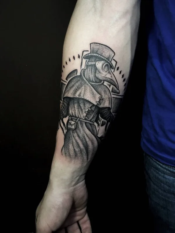 black and grey black and grey татуировка на forearm #32245 | Тату мастер Владислав Калугин