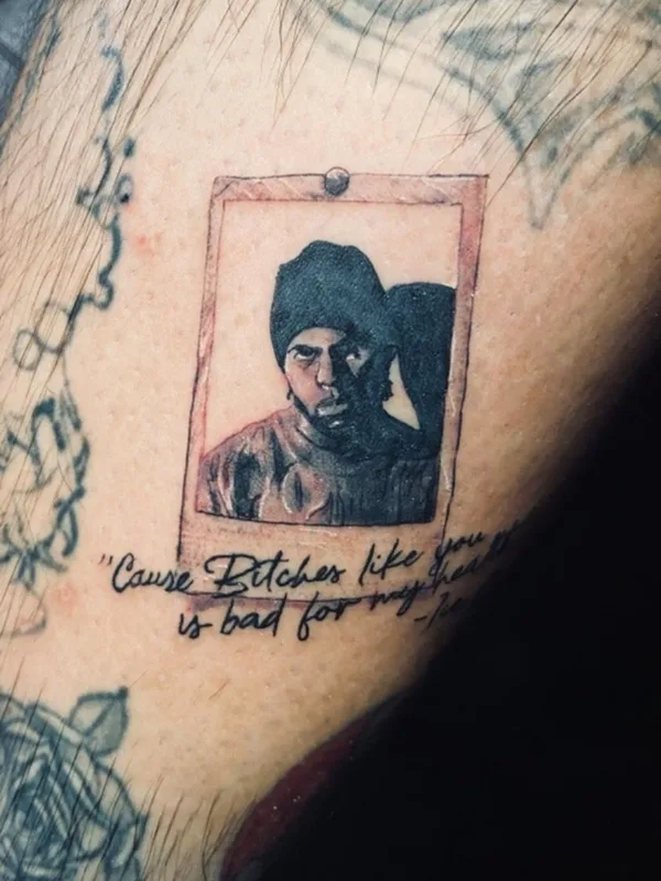 black and grey portrait Tatuagem em forearm #42341 | Tatuador Arcangel Villanueva Tattoos 