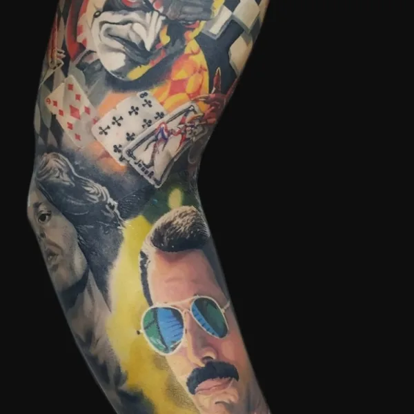 Biomechanical tattoo by Татуномеродин.рф in Волгоград