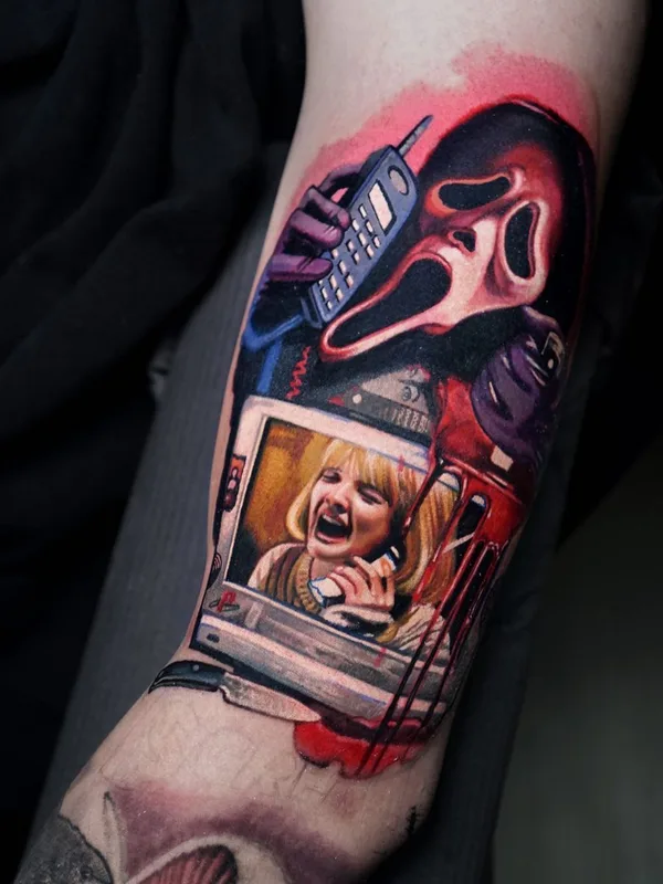 men color illustrative, realism 타투 부위 forearm #43038 | 타투이스트 Сергей Шанько