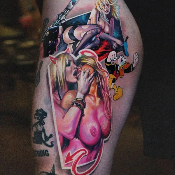 Author's Style tattoo by Сергей Шанько in Los Angeles