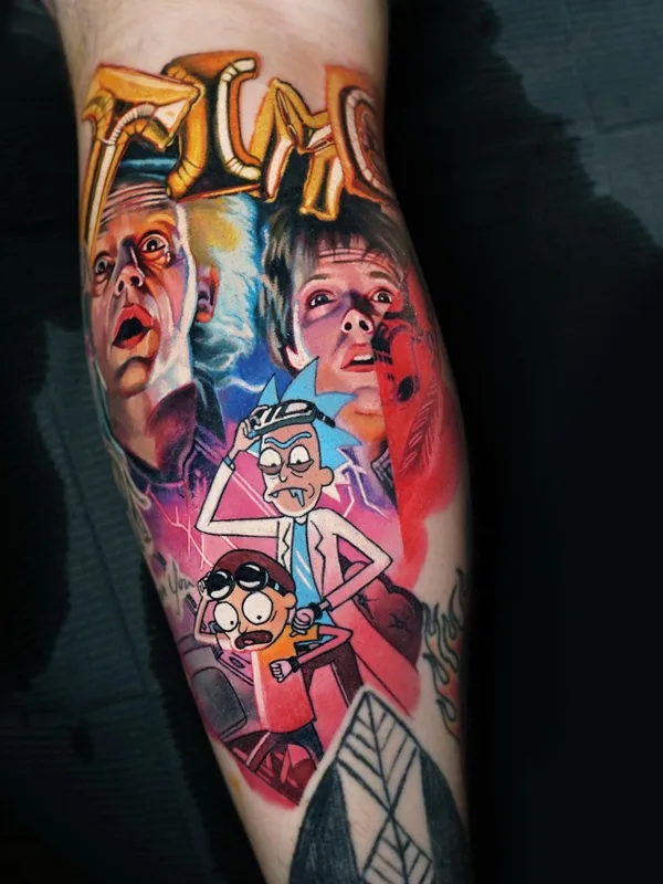 men color illustrative, realism 타투 부위 forearm #43039 | 타투이스트 Сергей Шанько