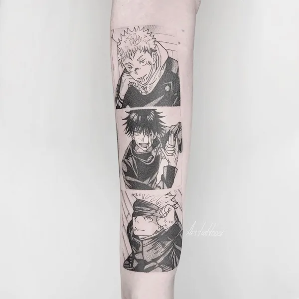 Graphic tattoo by Александр Арисов in Saint Petersburg