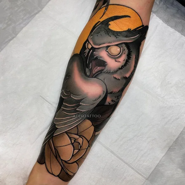 Neo Traditional tattoo by Алина Гокк in Saint Petersburg