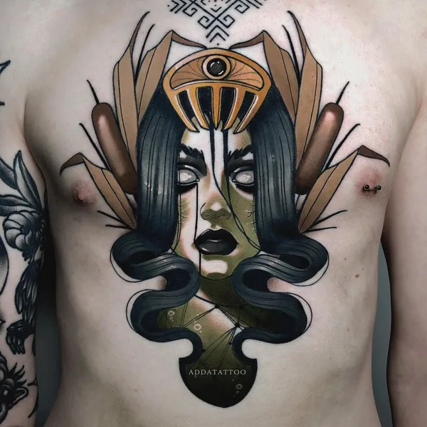 Neo Traditional tattoo by Алина Гокк in Saint Petersburg