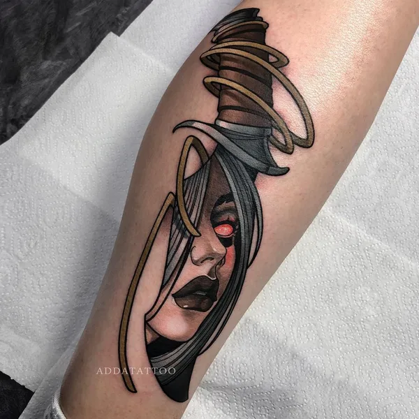 Neo Traditional tattoo by Алина Гокк in Saint Petersburg
