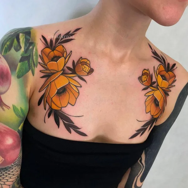 Neo Traditional tattoo by Алина Гокк in Saint Petersburg