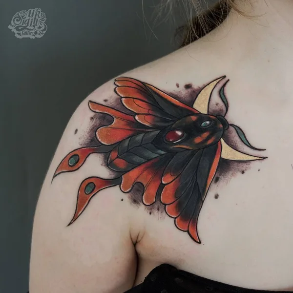 Watercolor tattoo by Mr Sigill in Moscow