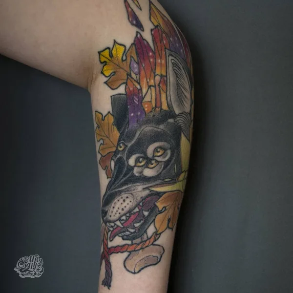 Watercolor tattoo by Mr Sigill in Moscow