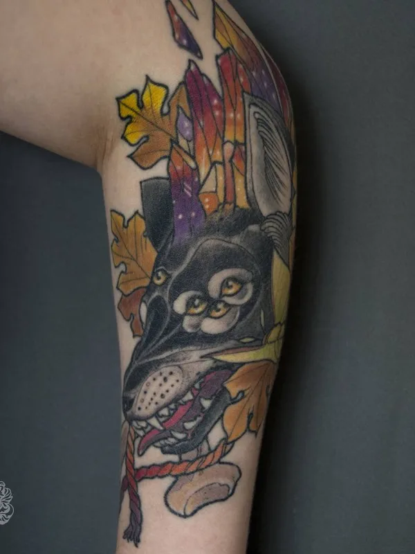 color illustrative татуировка на forearm #34024 | Тату мастер Mr Sigill