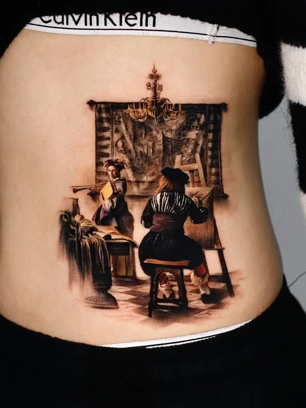 Микрореализм tattoo by GODY in Seoul